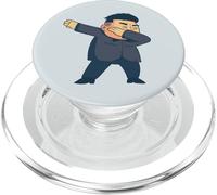 Dab Kim Jong Un Funny Dabbing Meme Líder de Corea del Norte Dabs PopSockets PopGrip para MagSafe