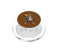 Dab Mexican Cactus Poncho Sombrero Kids Funny Cinco de Mayo PopSockets PopGrip para MagSafe