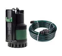 DAB Nova Up 300 M-AE con manguera de drenaje de 7 metros medium Verde / Negro / Acero inoxidable
