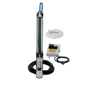 Bomba de pozo DAB S4 2/10 M KIT medium Verde / Negro / Acero inoxidable