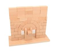 DABAIXIONG 1Set Roman Arch Bridge Building Block Building Geometrional Geometrional Entrenamiento Madera Juego Bloque Madera