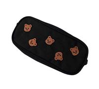 DABAIXIONG Bear Bordado Bolso Lona Pen Pency For Case Kids Regalo Cosmética Punta Papelería Suministros Escuela