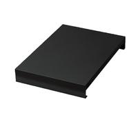 DABAIXIONG Black Ranges - Lámina protectora de 350 libras de capacidad, resistente frente de acero inoxidable, evita derrames y oculta quemadores, práctica cubierta de rangos