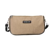 DABAIXIONG Bolsa Cuerpo Pana Con Correa Ajustable Múltiples Bolsos Hombro Espacio Almacenamiento Funcional