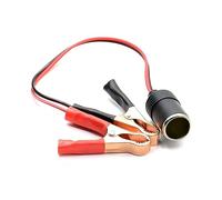 DABAIXIONG Cable Extensión del Enchufe Divisor con Aligadores Batería Abrazan Cable Extensión 0.35m con Clips Cocodrilo Batería