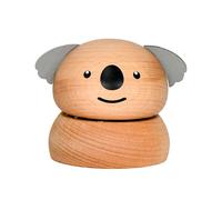 DABAIXIONG Caja de música de madera de estilo nórdico, hecha a mano, giratoria, decoración del hogar con tallas naturales para todas las edades, caja de música para el hogar