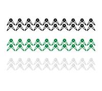 DABAIXIONG Clips De 60pcs Adecuados para Capacitación En Plantas Aire Libre Flexión Suave Y Respaldo Tallo Estable Abrazaderas Entrenamiento Desarrollo Saludable para Jardinería