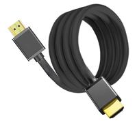 DABAIXIONG Durabilidad ABS HDMI2.0 Cord 3 Pies Longitud 4K60Hz Actualización Actualización Ethernet Soporte para Proyectores Monitores Y Sistemas Video