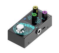 DABAIXIONG Efector de reverberaciones de guitarra de un solo bloque, reverberaciones digitales, pedal de efecto de guitarra, 9 modos, efecto de guitarra