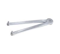 DABAIXIONG Llave de amoladora de ángulos profesional, herramienta de alicates con configuraciones intercambiables de 2 mandíbulas y 3 mandíbulas, llave de dos garras y tres garras