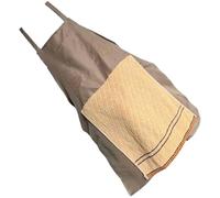 DABAIXIONG Práctico delantal de broma para chefs, cobertura de cintura ajustable, suave sorpresa para reuniones de vacaciones y regalo de broma, broma práctica, a, Taille unique
