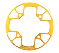 DABAIXIONG Protector de bicicleta de montaña, cubierta de aleación de aluminio, protección de manivela, placa de protección para bielas de bicicleta