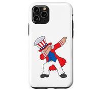 Dabbing Abraham Abe Lincoln Patriótico 4 de julio, Funny USA Carcasa para iPhone 11 Pro