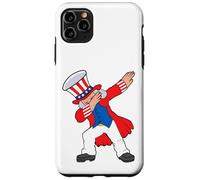 Dabbing Abraham Abe Lincoln Patriótico 4 de julio, Funny USA Carcasa para iPhone 11 Pro Max