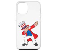 Dabbing Abraham Abe Lincoln Patriótico 4 de julio, Funny USA Carcasa para iPhone 12/12 Pro