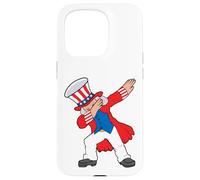 Dabbing Abraham Abe Lincoln Patriótico 4 de julio, Funny USA Carcasa para iPhone 15 Pro