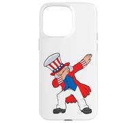 Dabbing Abraham Abe Lincoln Patriótico 4 de julio, Funny USA Carcasa para iPhone 15 Pro Max
