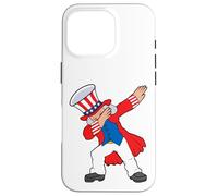 Dabbing Abraham Abe Lincoln Patriótico 4 de julio, Funny USA Carcasa para iPhone 16 Pro