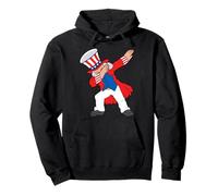 Dabbing Abraham Abe Lincoln Patriótico 4 de julio, Funny USA Sudadera con Capucha