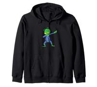 Dabbing Alien Funny Bailando Desde Marte Sudadera con Capucha