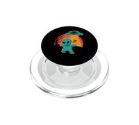 Dabbing Alien Halloween Divertido Dab Dance Pose Truco O Trato PopSockets PopGrip para MagSafe