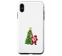 Dabbing Around The Christmas Tree - Regalo de Papá Noel para niños Carcasa para iPhone XS MAX