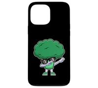 Dabbing Broccoli - Funny Nutritionist Vegan Broccoli Lover Carcasa para iPhone 13 Pro MAX