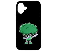Dabbing Broccoli - Funny Nutritionist Vegan Broccoli Lover Carcasa para iPhone 16 Plus