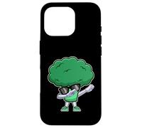 Dabbing Broccoli - Funny Nutritionist Vegan Broccoli Lover Carcasa para iPhone 16 Pro