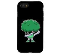 Dabbing Broccoli - Funny Nutritionist Vegan Broccoli Lover Carcasa para iPhone SE (2020) / 7/8
