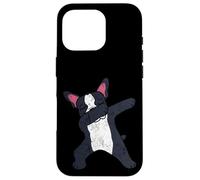 Dabbing Bulldog Francés Lindo Mascota Cachorro Perro Mamá Am Carcasa para iPhone 16 Pro
