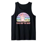 Dabbing Bunny Happy Easter Day Funny Egg Hunting Camiseta sin Mangas
