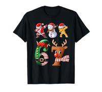 Dabbing Christmas Boys Six Seven 67 Meme - Pijama Divertido para niños Camiseta