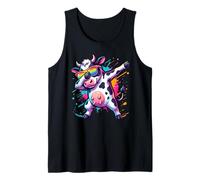 Dabbing Cow Cattle Dairy Farmer Kids Boys Cow Lovers Camiseta sin Mangas