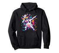 Dabbing Cow Cattle Dairy Farmer Kids Boys Cow Lovers Sudadera con Capucha