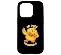 Dabbing Duck Sarcástico Dichos Frase Humor Juego de palabras Divertido Carcasa para iPhone 15 Pro