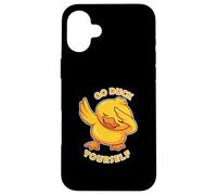 Dabbing Duck Sarcástico Dichos Frase Humor Juego de palabras Divertido Carcasa para iPhone 16 Plus