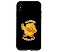 Dabbing Duck Sarcástico Dichos Frase Humor Juego de palabras Divertido Carcasa para iPhone XS Max