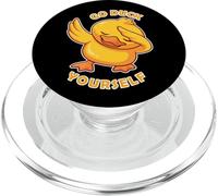 Dabbing Duck Sarcástico Dichos Frase Humor Juego de palabras Divertido PopSockets PopGrip para MagSafe