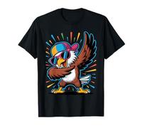 Dabbing Eagle Funny Animal Street Style Kids Men Women Camiseta