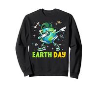 Dabbing Feliz Día de la Tierra Salvar Lindo Planeta Estudiantes Sudadera