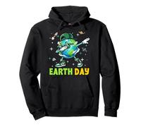 Dabbing Feliz Día de la Tierra Salvar Lindo Planeta Estudiantes Sudadera con Capucha
