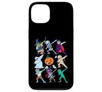 Dabbing Halloween Boys Girl Kids Skeleton Scary Pumpkin Carcasa para iPhone 13