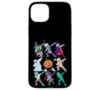 Dabbing Halloween Boys Girl Kids Skeleton Scary Pumpkin Carcasa para iPhone 15 Plus