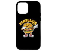Dabbing Hamburger Crew Funny Foodie Lover Team Burger Carcasa para iPhone 12 Mini