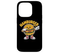 Dabbing Hamburger Crew Funny Foodie Lover Team Burger Carcasa para iPhone 14 Pro
