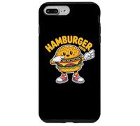 Dabbing Hamburger Crew Funny Foodie Lover Team Burger Carcasa para iPhone 7 Plus/8 Plus