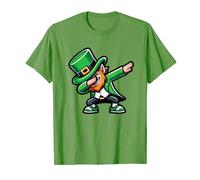 Dabbing Leprechaun St. Patrick's Day Funny Boys Kids Youth Camiseta