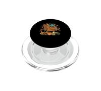 Dabbing Pavo Día de Acción de Gracias Peregrino Niños Niñas Divertido Dab PopSockets PopGrip para MagSafe