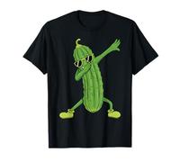 Dabbing Pickle Dancing Pepino Amante Regalos Divertidos Camiseta